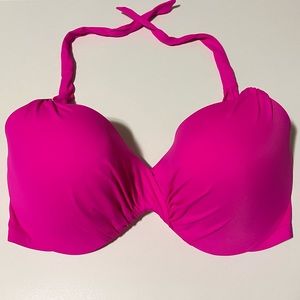 Victoria’s Secret Pink Halter Bikini Top, 36DDD